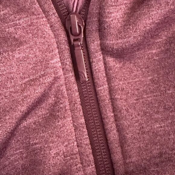 The North Face Women Cozy Slacker Burgundy Full Zip Jacket Hoodie - US Women’s L - Picture 10 of 13